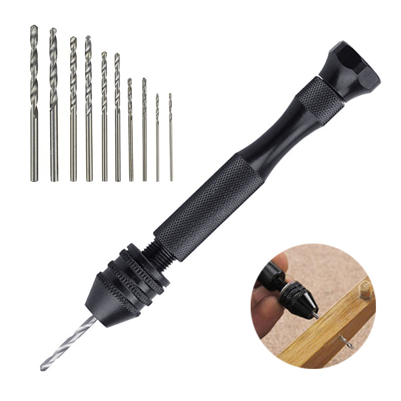 Resin Art Drill Machine - Verstelbare handmatige handboor met snelspanboorhouder Mini