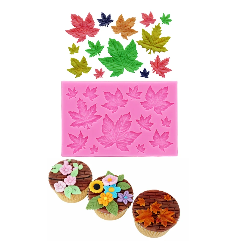 Resin Art Mould - Gj-61 DIY blad esdoornblad siliconen mal