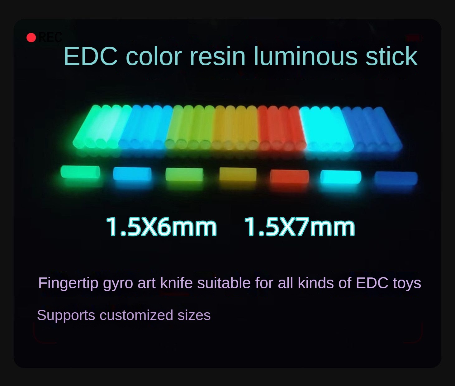 Resin Art Youtube - Niet Tritium 1.5 × 6Mm 1.5X7Mm