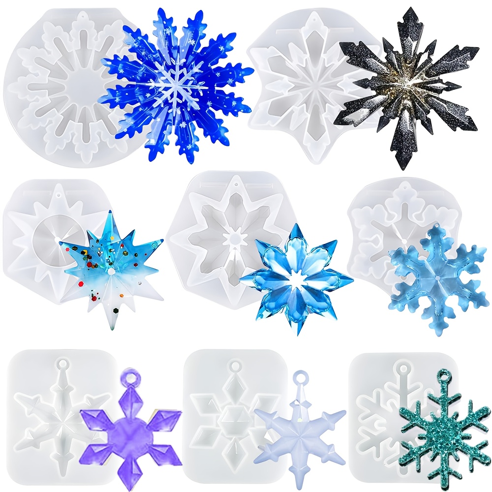 Resin Art Mould - Hars gietvormen kerstversiering hars siliconen mallen