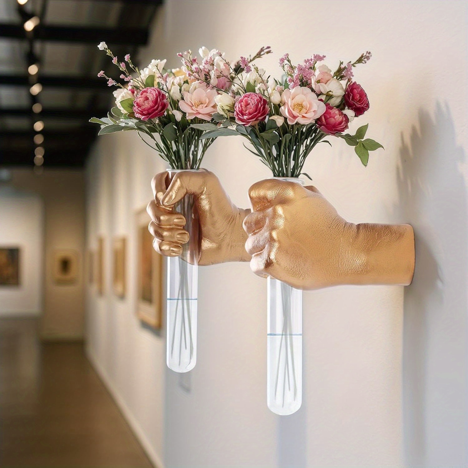 Resin Art Youtube - 1 Stuks Wall Art Sculptuur Handvormige