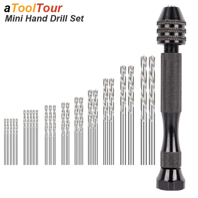 Resin Art Drill Machine - Micro Mini Handboren Set Handleiding Pin