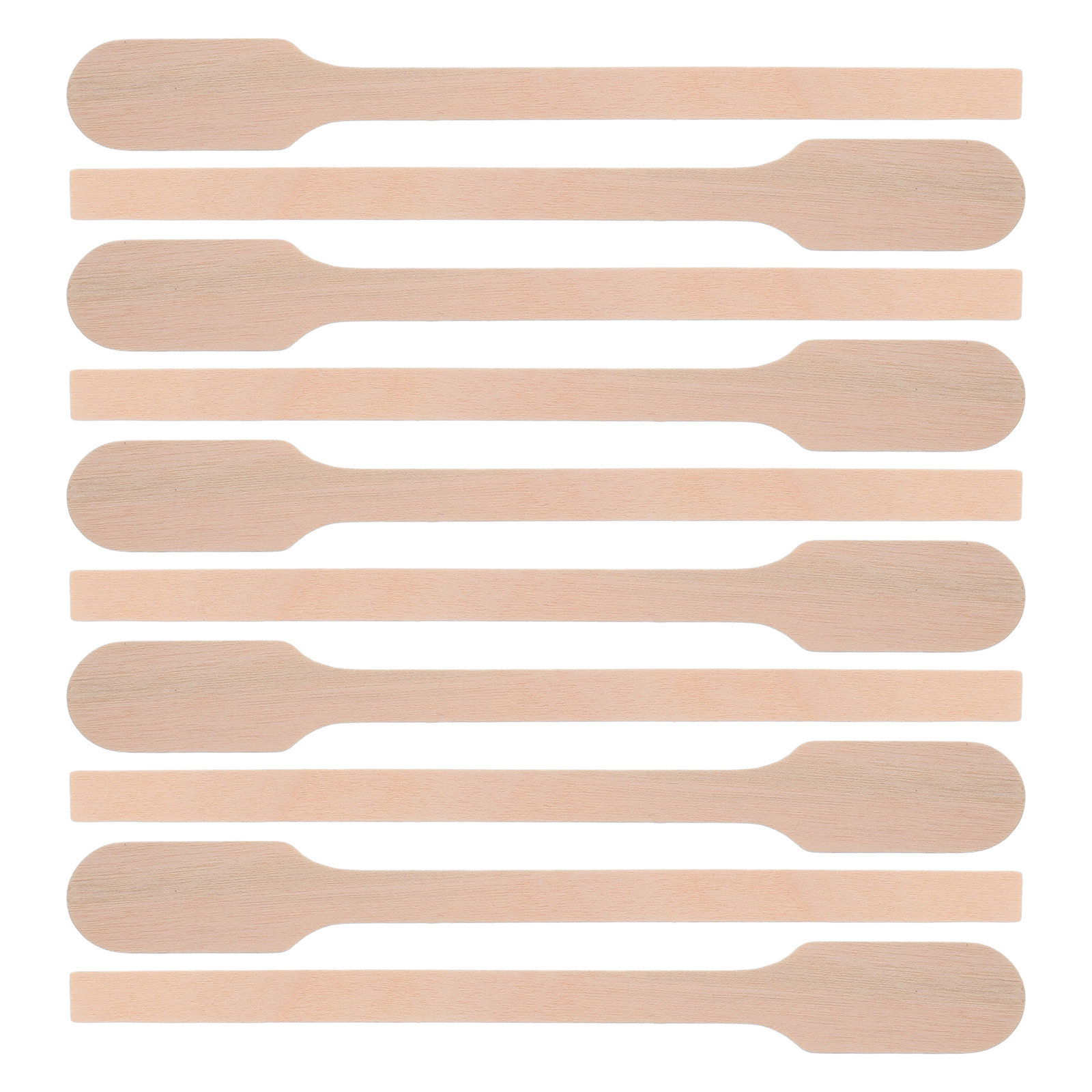 Resin Artist - 200 stuks houten verfroerstokjes 5 inch