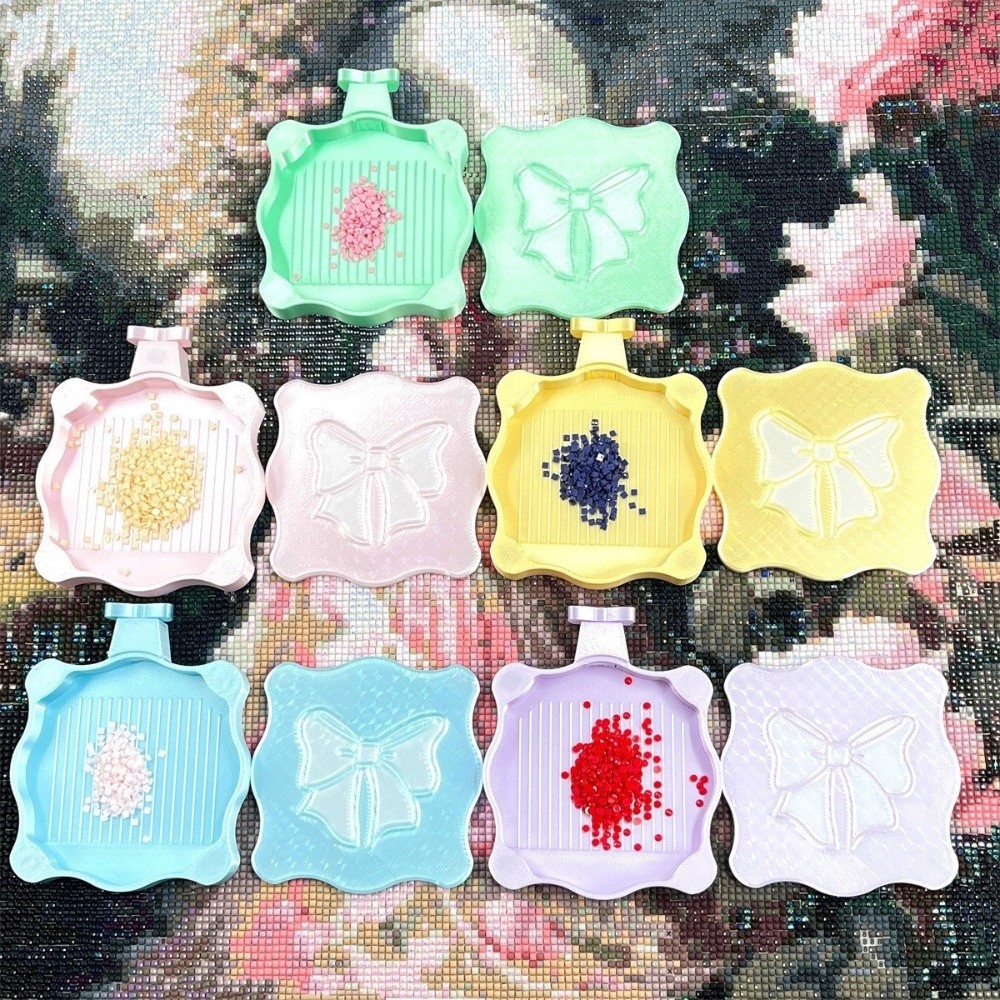 Resin Art Tray - DIY Craft Diamond Painting Strik Lade