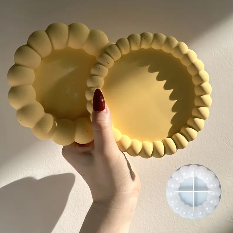 Resin Art Tray - Diy Ronde Bubble Tray Coaster Siliconen