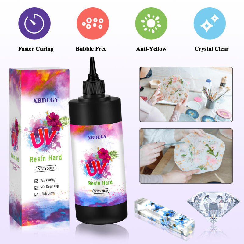 200g/250g/500g UV-hars harde l - Resin Art Acrylic recensie en prijs