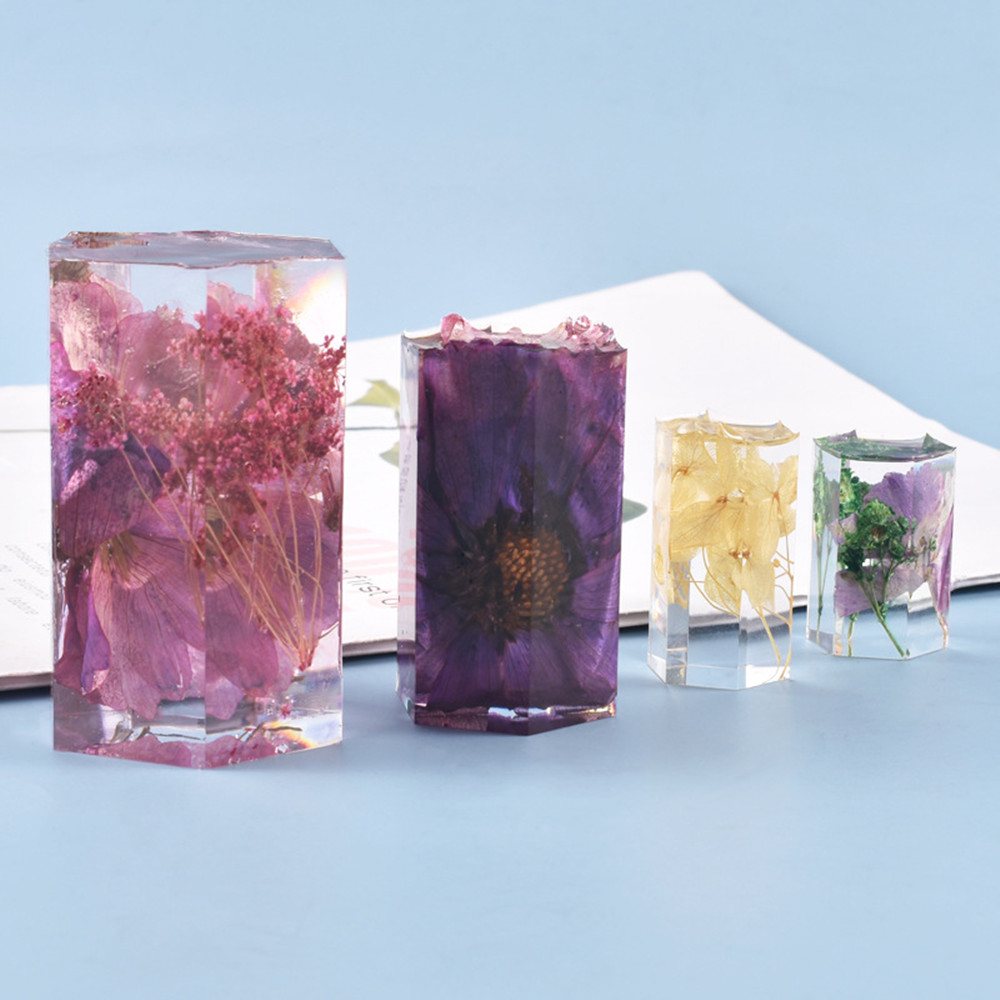 Cilinder siliconen mal zeshoek - Resin Art Table recensie en prijs