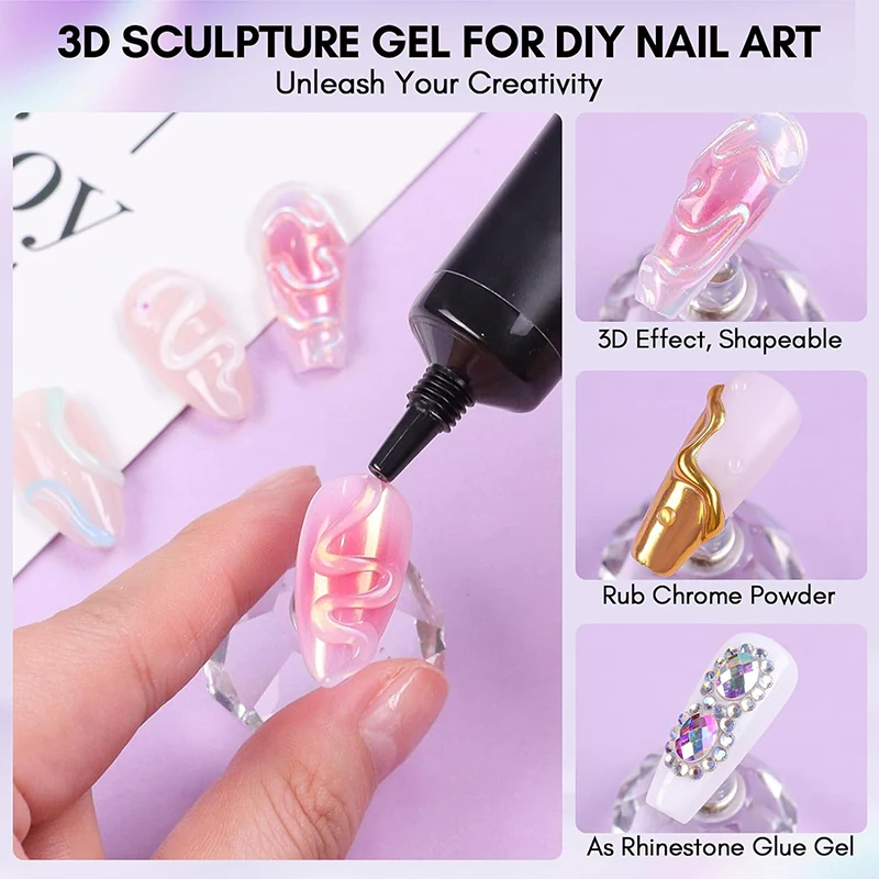 30ML Geen Veeg Sculptuur Gel I - Resin Art Youtube recensie en prijs