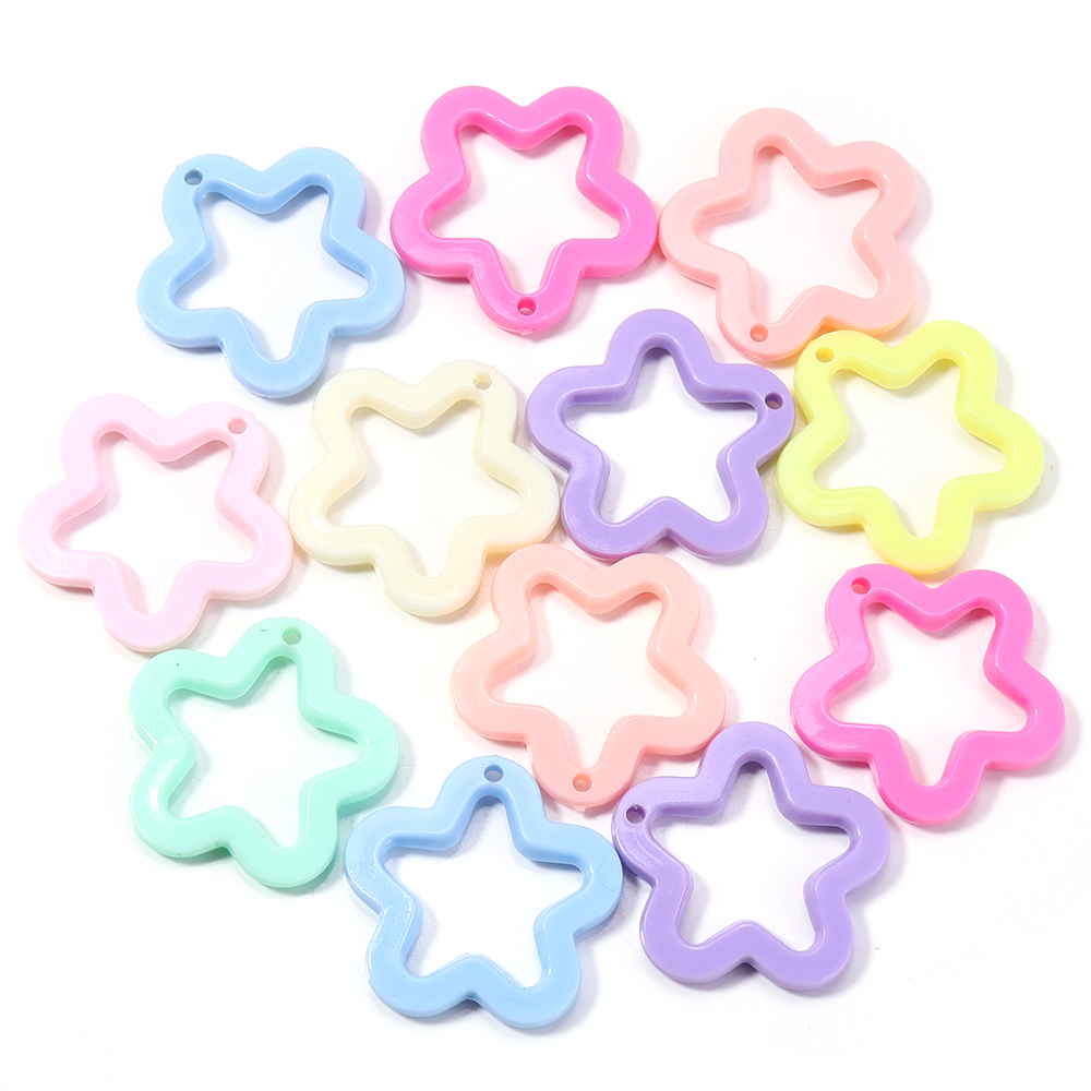 30 stks/partij Kleurrijke Acry - Resin Art Acrylic recensie en prijs