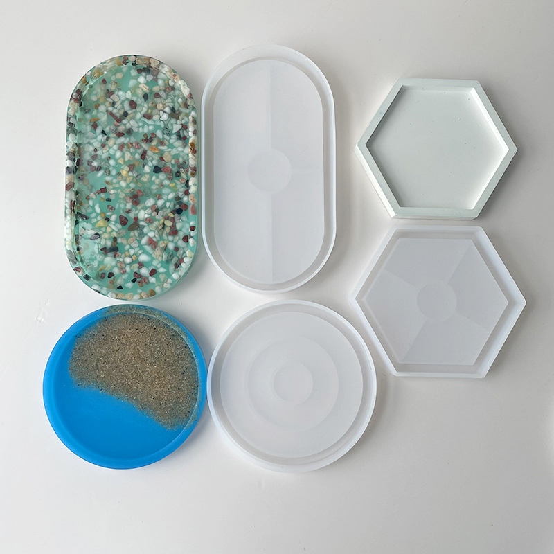 Ronde Coaster Siliconen Mal DI - Resin Art Tray recensie en prijs