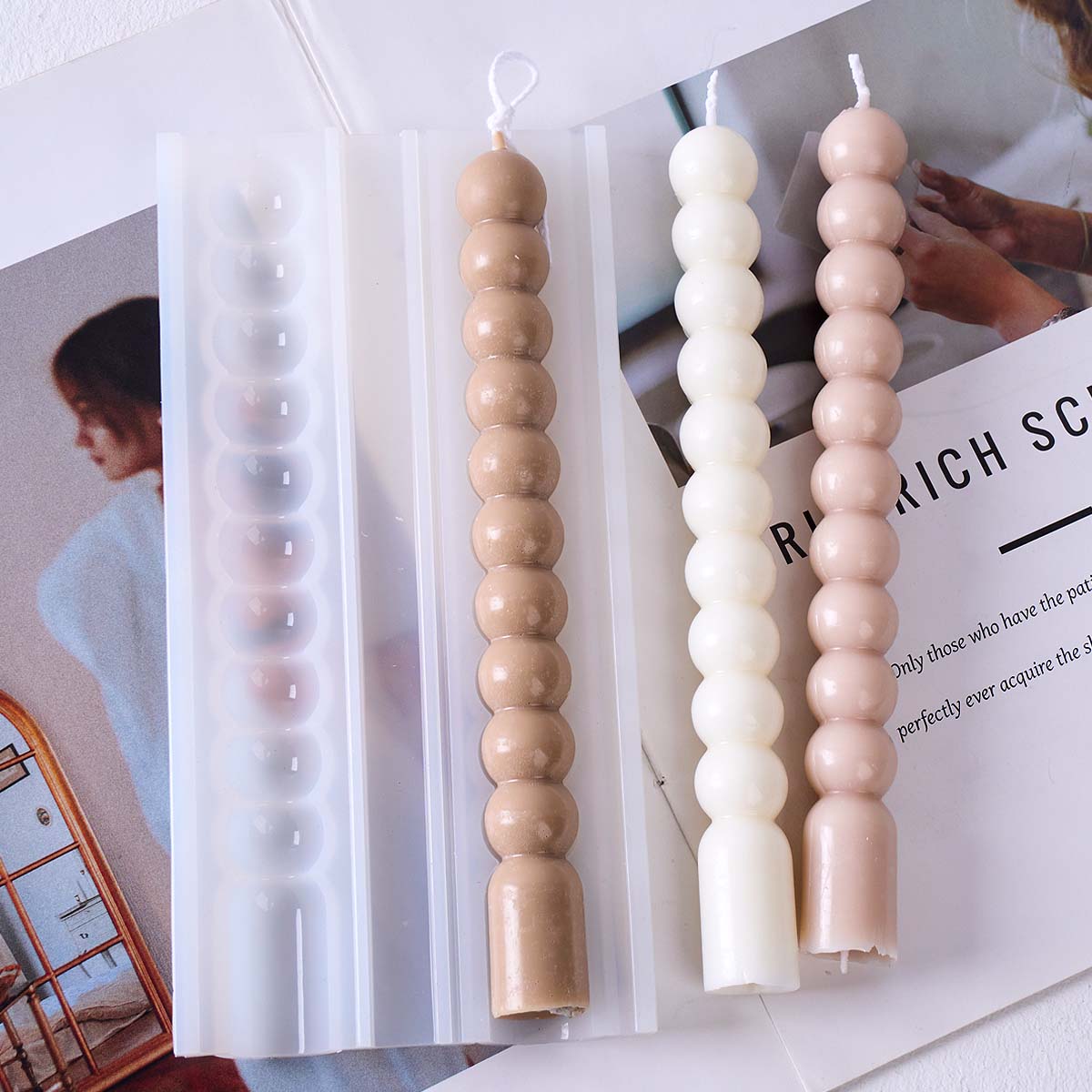 3D Lange Strepen Bubble Bead P - Resin Art Table recensie en prijs