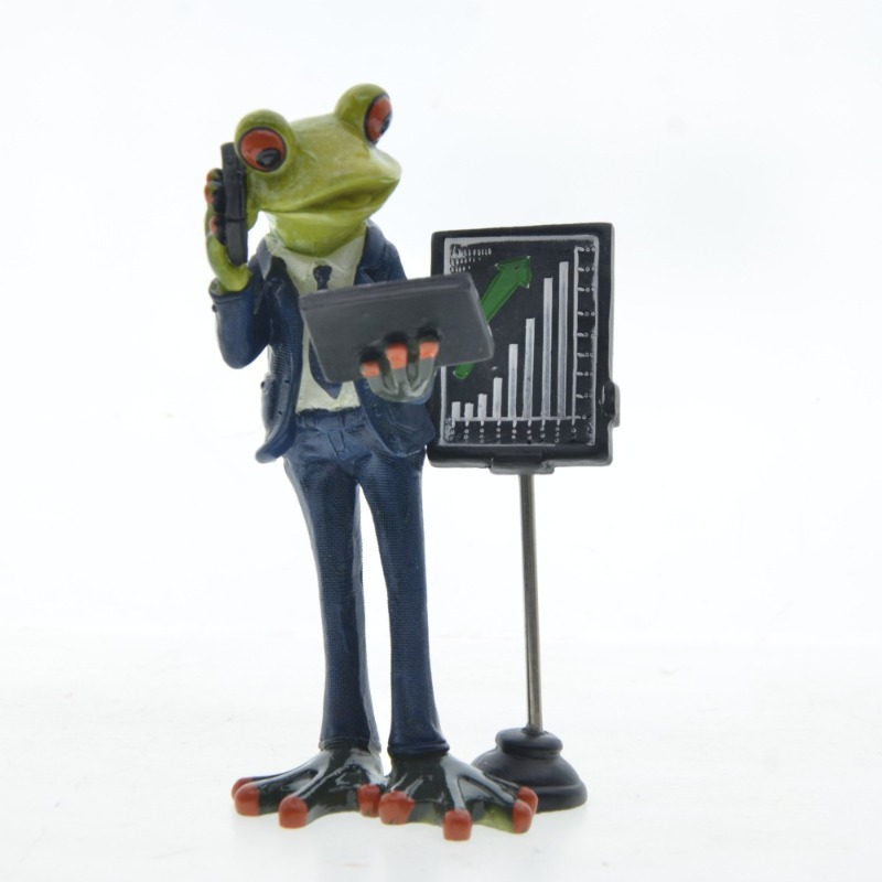 Zakelijk koppel Kikker Hars Di - Resin Art Business recensie en prijs