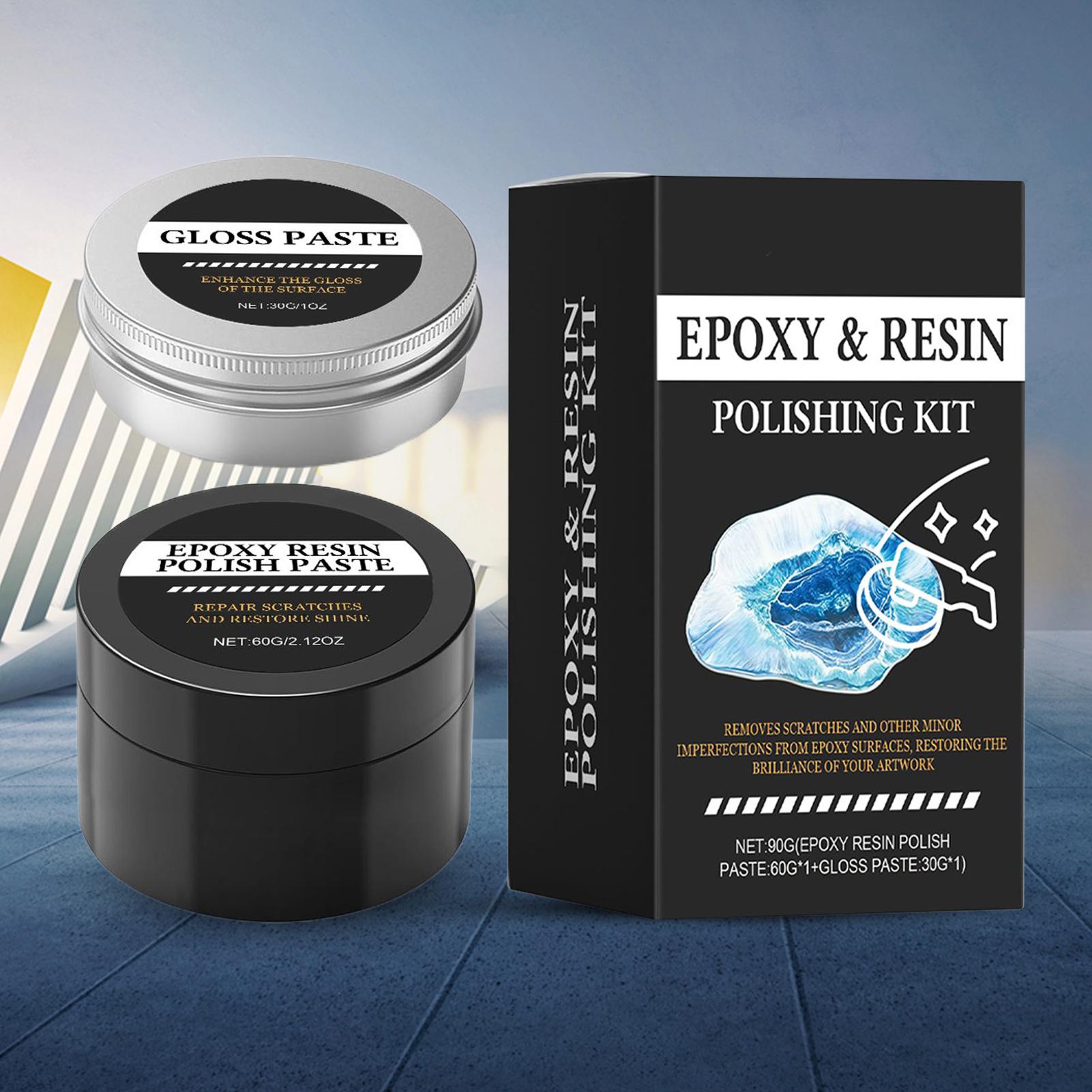 Epoxyhars hoogglans polijstpas - Resin Art Table recensie en prijs