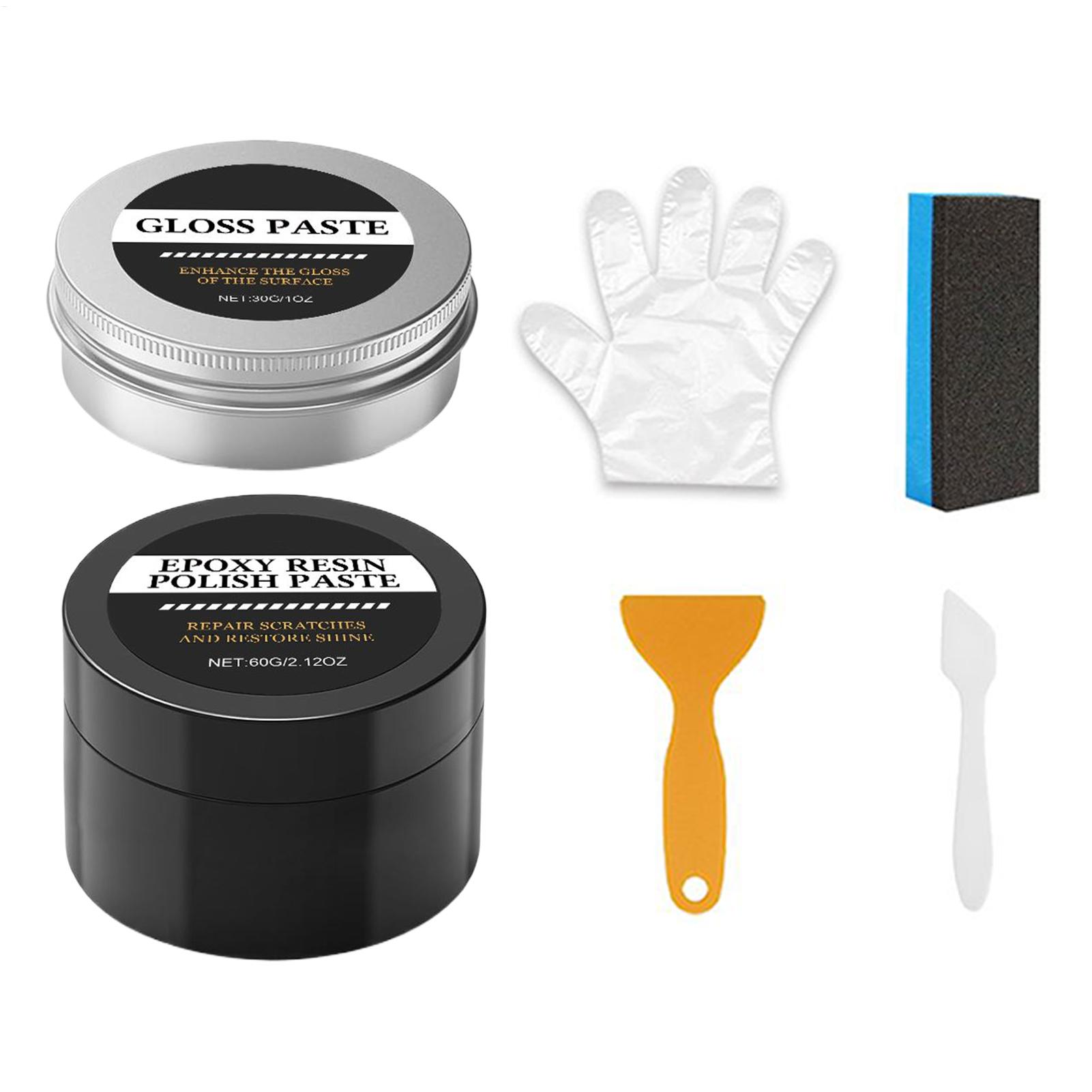 Epoxyhars hoogglans polijstpas - Resin Art Table recensie en prijs