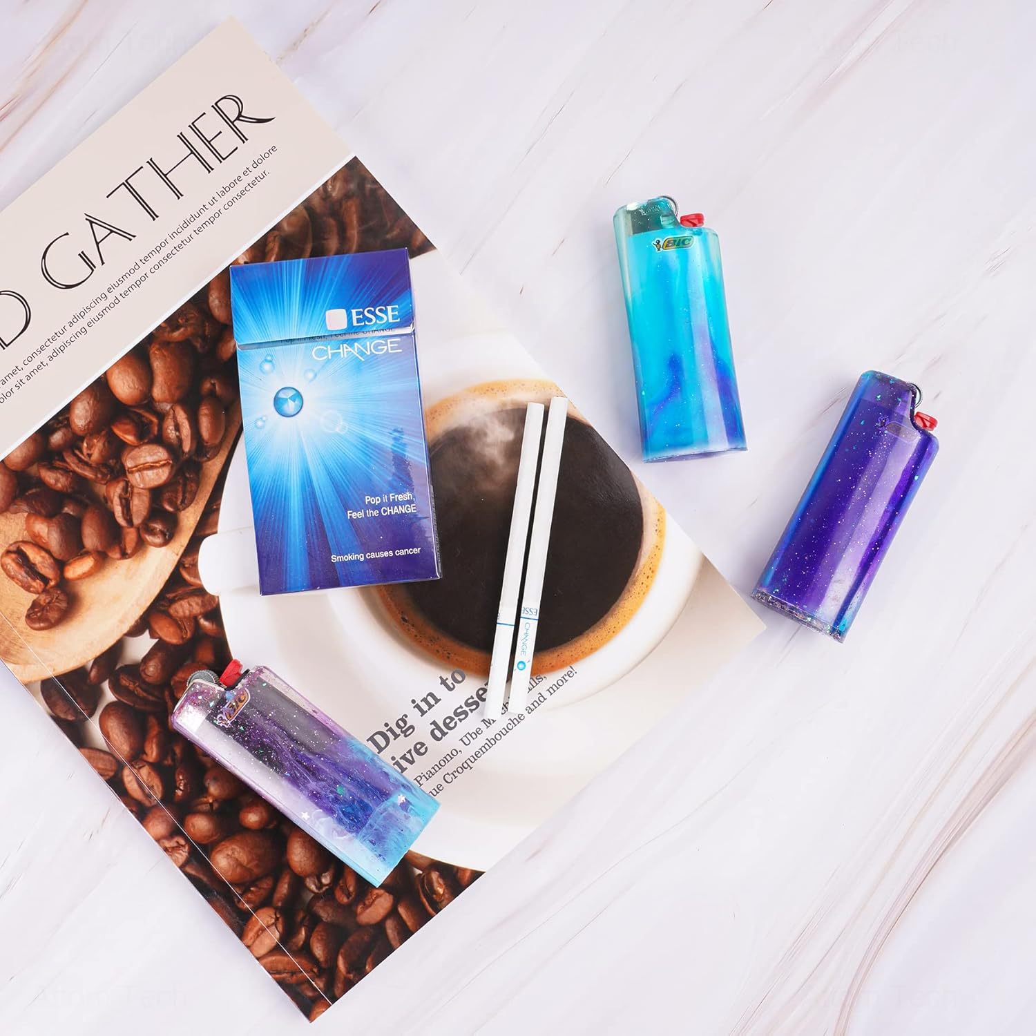 DIY Aansteker Case Cover Silic - Resin Art Mould recensie en prijs