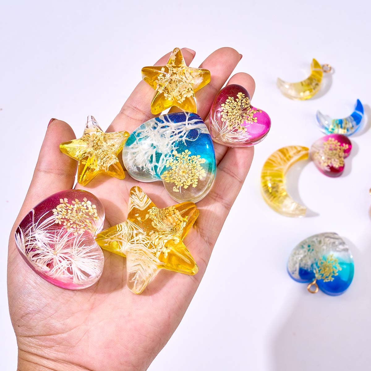 Hart Ster Maan Hanger Silicone - Resin Art Mould recensie en prijs