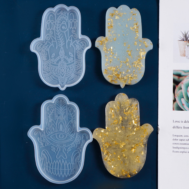 1 Pcs Diy Coaster Hand Van Fat - Resin Art Mould recensie en prijs