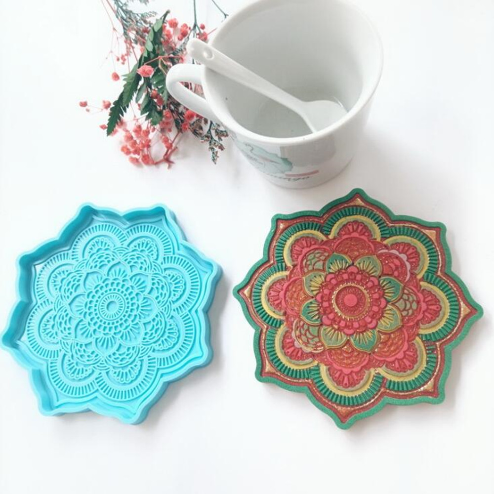 Mandala Coaster Siliconen Mal  - Resin Art Tray recensie en prijs