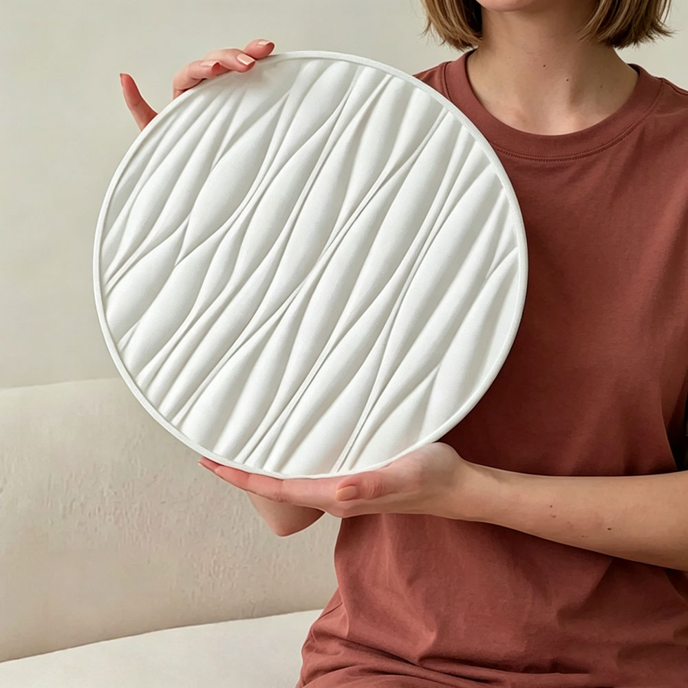 Grote ronde siliconen mal voor - Resin Art Acrylic recensie en prijs