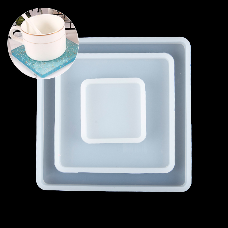 Vierkante siliconen gietvormen - Resin Art Tray recensie en prijs
