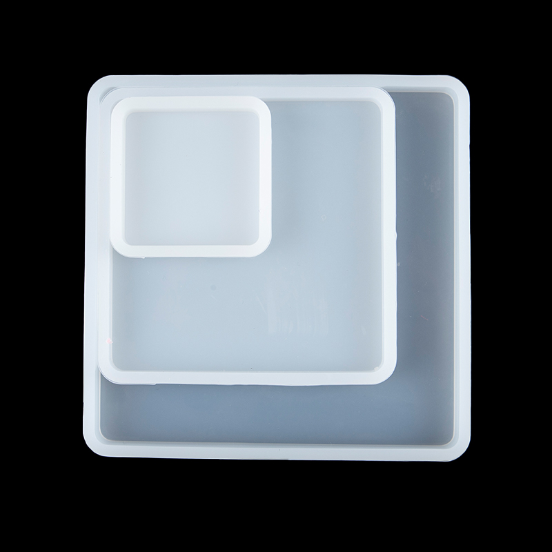 Vierkante siliconen gietvormen - Resin Art Tray recensie en prijs