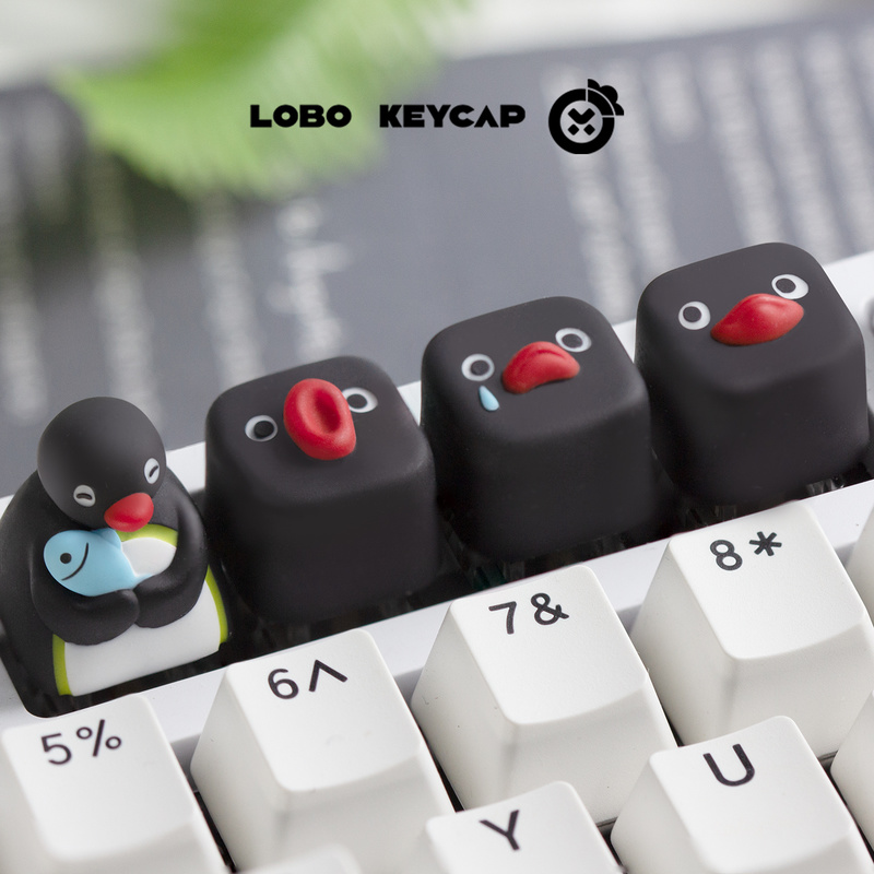 Schattig pinguïnbeeldje Pingu- - Resin Artist recensie en prijs