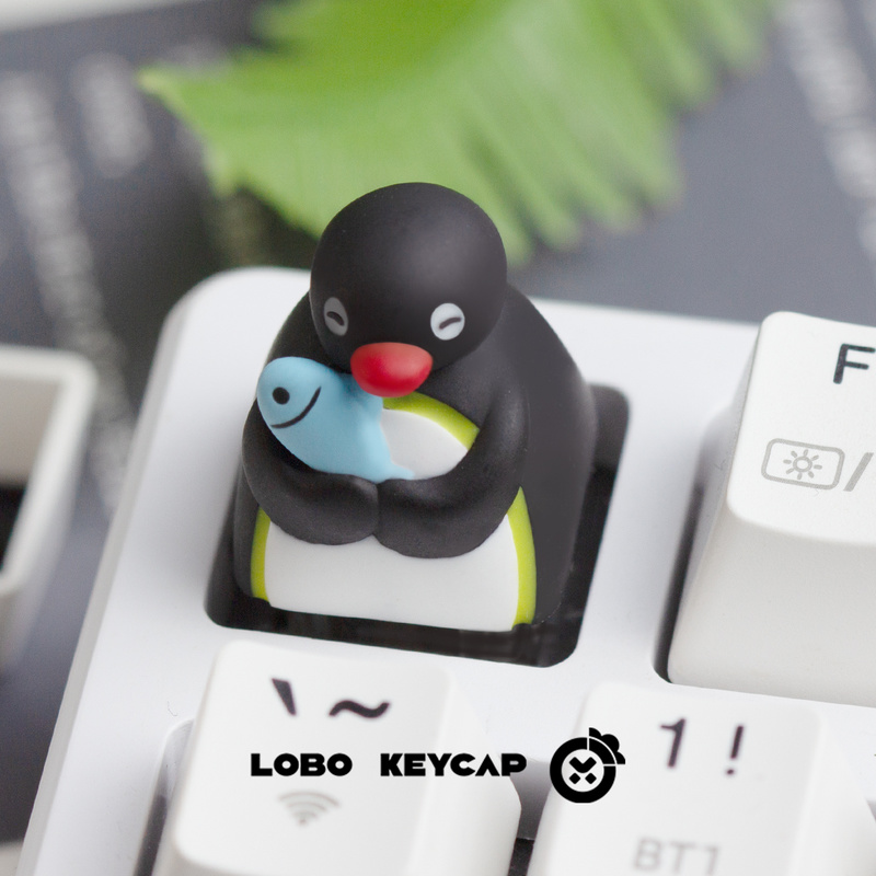 Schattig pinguïnbeeldje Pingu- - Resin Artist recensie en prijs