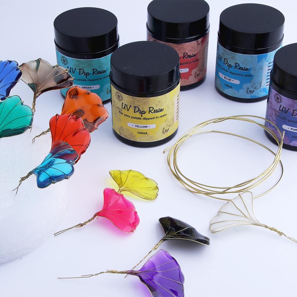 12 kleuren UV-dompelhars (spec - Resin Art Acrylic recensie en prijs