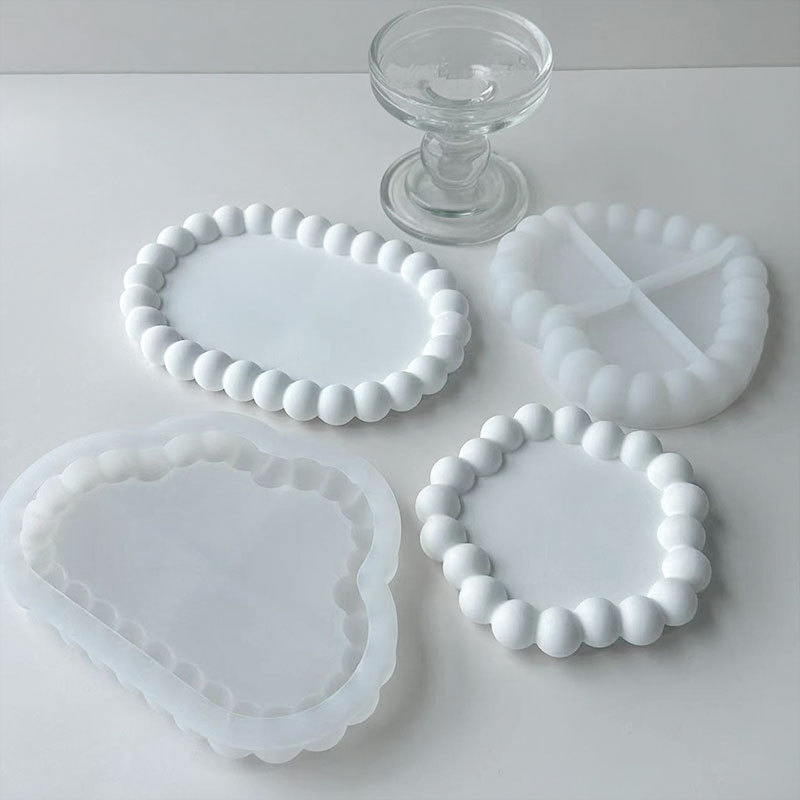 DIY geometrische wolk ovale vo - Resin Art Tray recensie en prijs