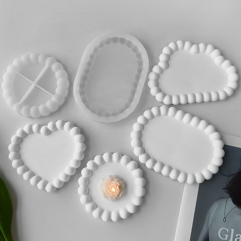 DIY geometrische wolk ovale vo - Resin Art Tray recensie en prijs