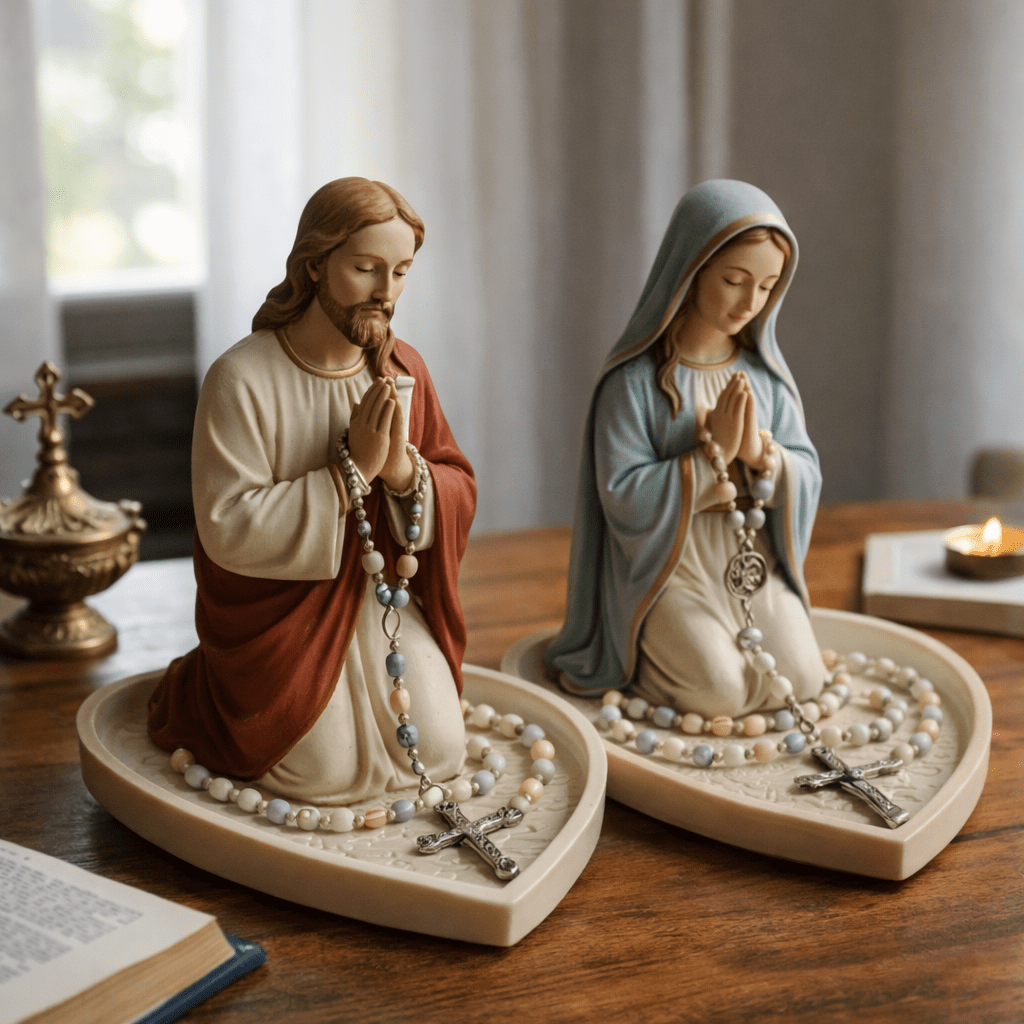 Hartvormige schaal voor gebeds - Resin Art Tray recensie en prijs
