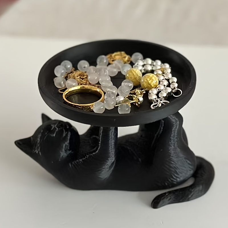 1Pc hars kat standbeeld met la - Resin Art Table recensie en prijs
