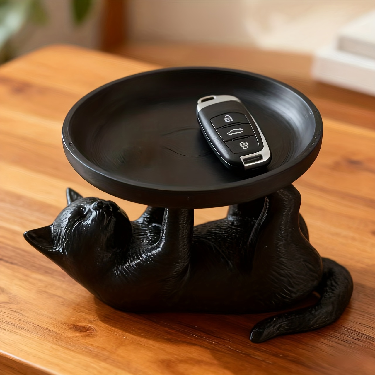 1Pc hars kat standbeeld met la - Resin Art Table recensie en prijs