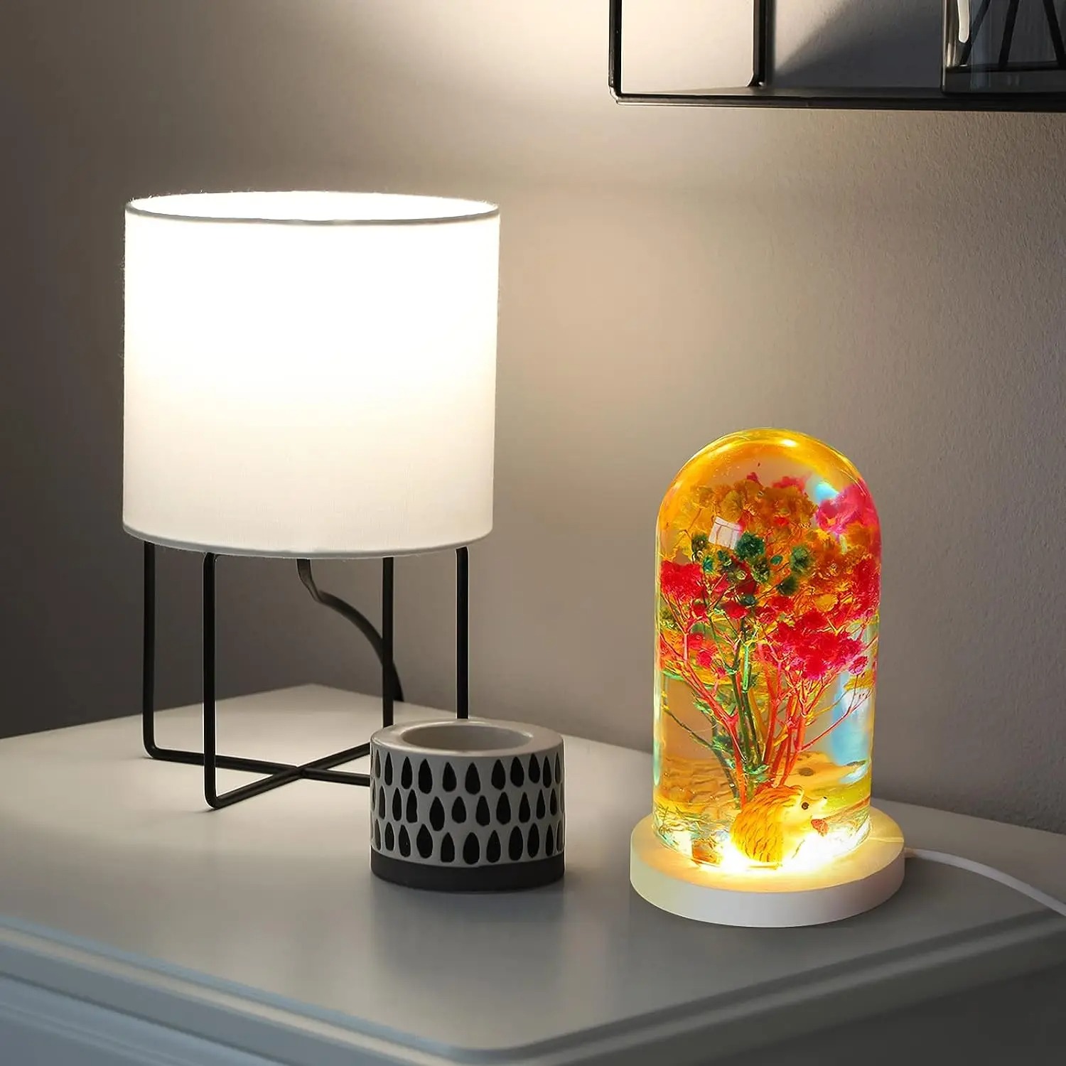 DIY Kristal Epoxyhars Mal Led  - Resin Art Mould recensie en prijs