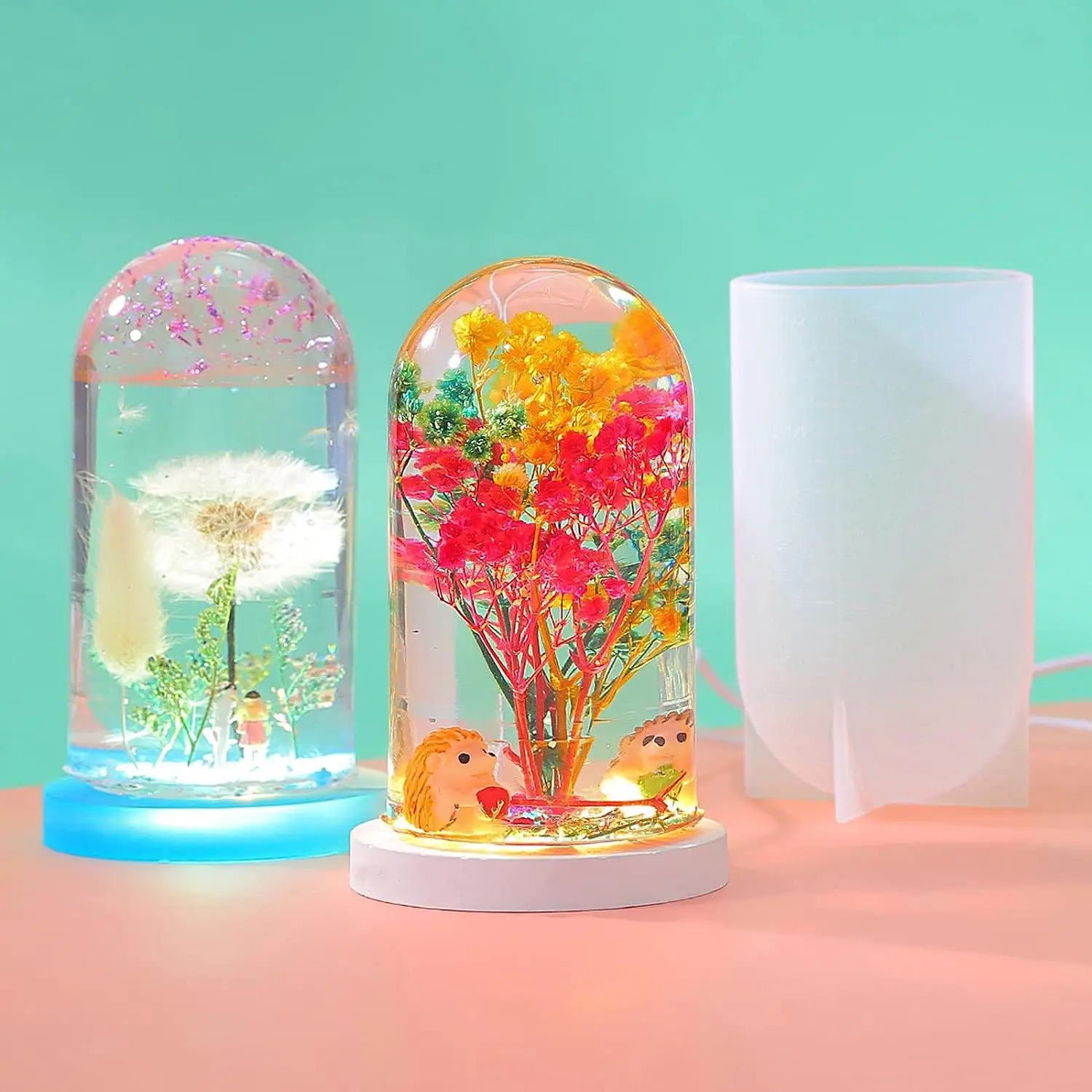 DIY Kristal Epoxyhars Mal Led  - Resin Art Mould recensie en prijs