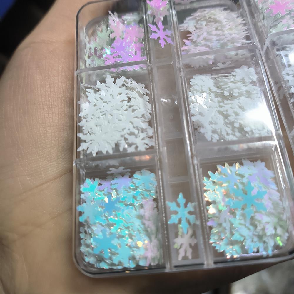 6/12 Grids 3D Aurora Kerst Sne - Xmas Resin Art recensie en prijs