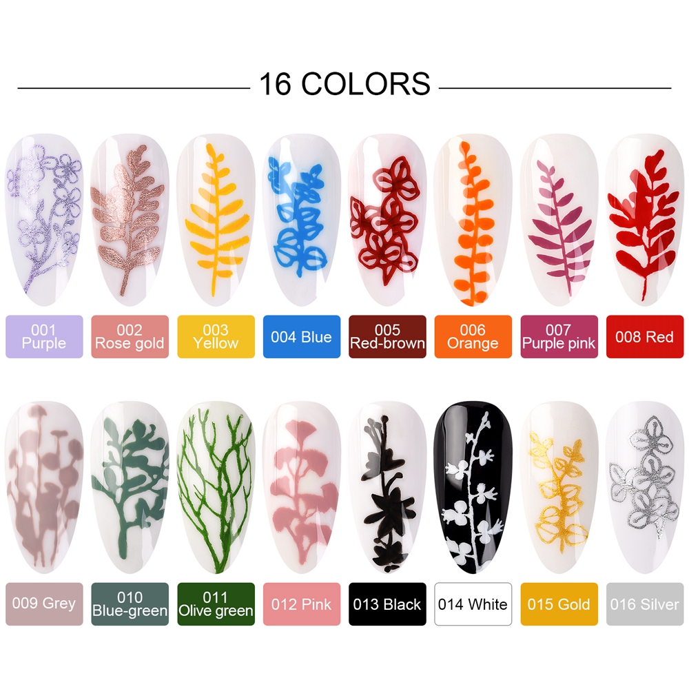 KADS Stempelen Gel Polish 8ml  - Resin Art Youtube recensie en prijs