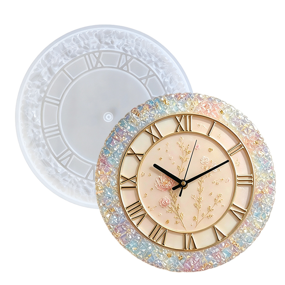 Diamant Facetgeslepen Klok Sil - Resin Art Table recensie en prijs