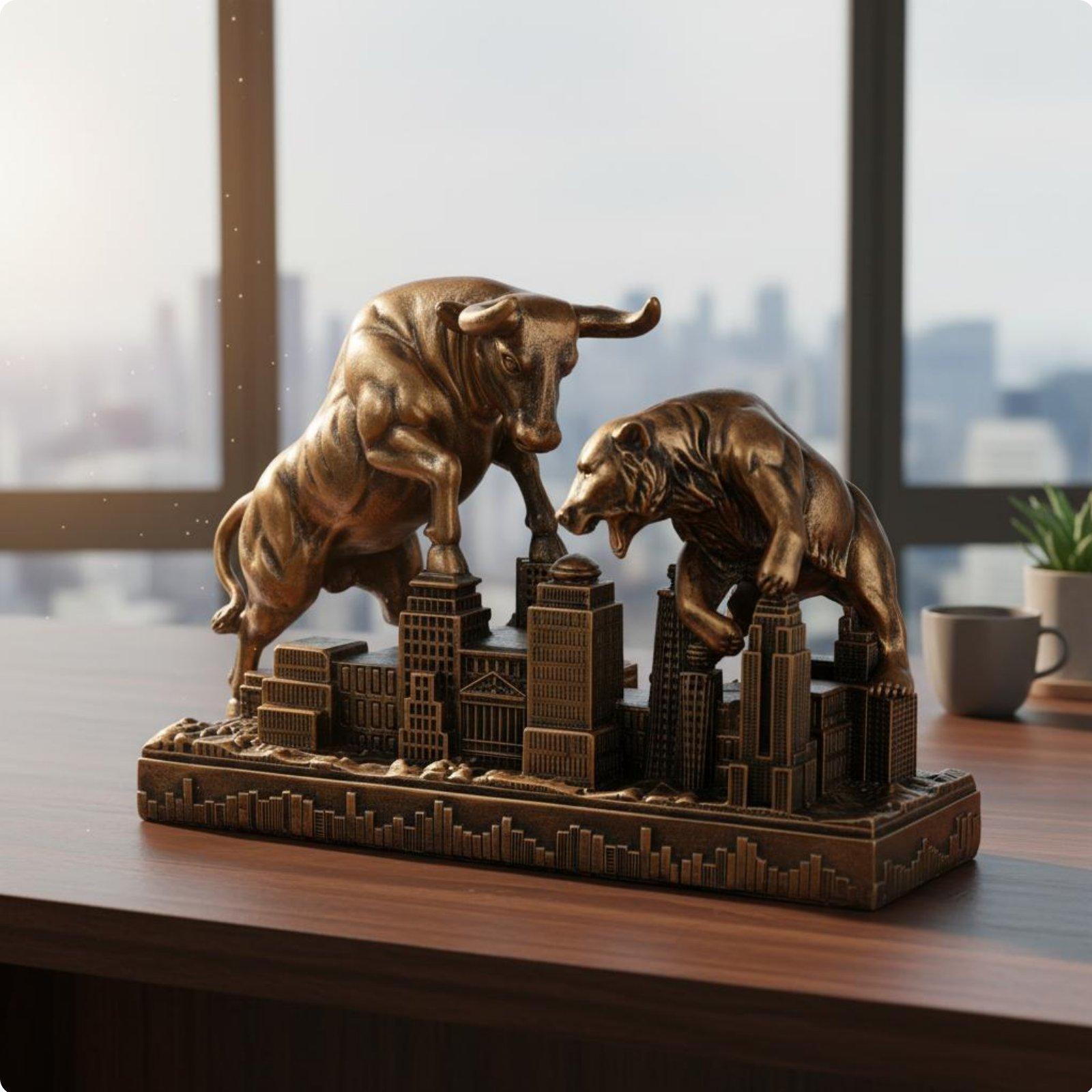Motiverend Stierenbeer Beeldje - Resin Art Business recensie en prijs