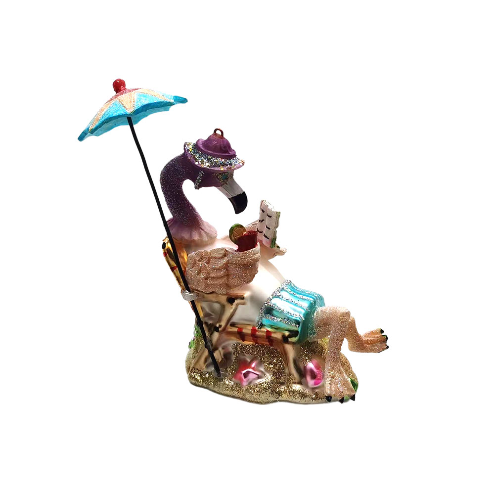 Glas En Hars Kunst Flamingo Or - Xmas Resin Art recensie en prijs