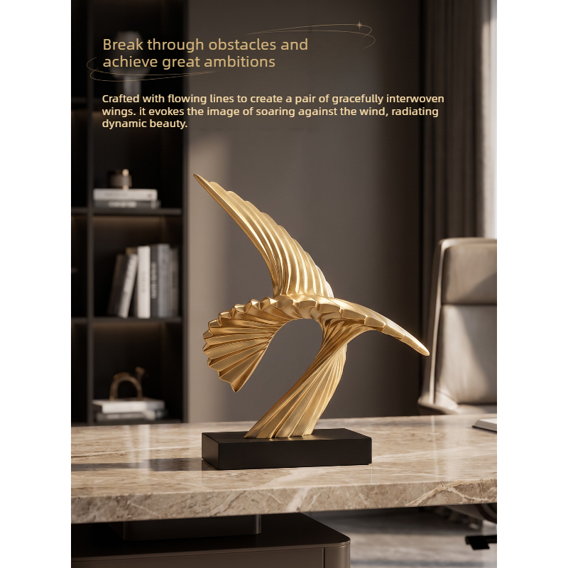 Abstracte Gouden Adelaar Sculp - Resin Art Business recensie en prijs