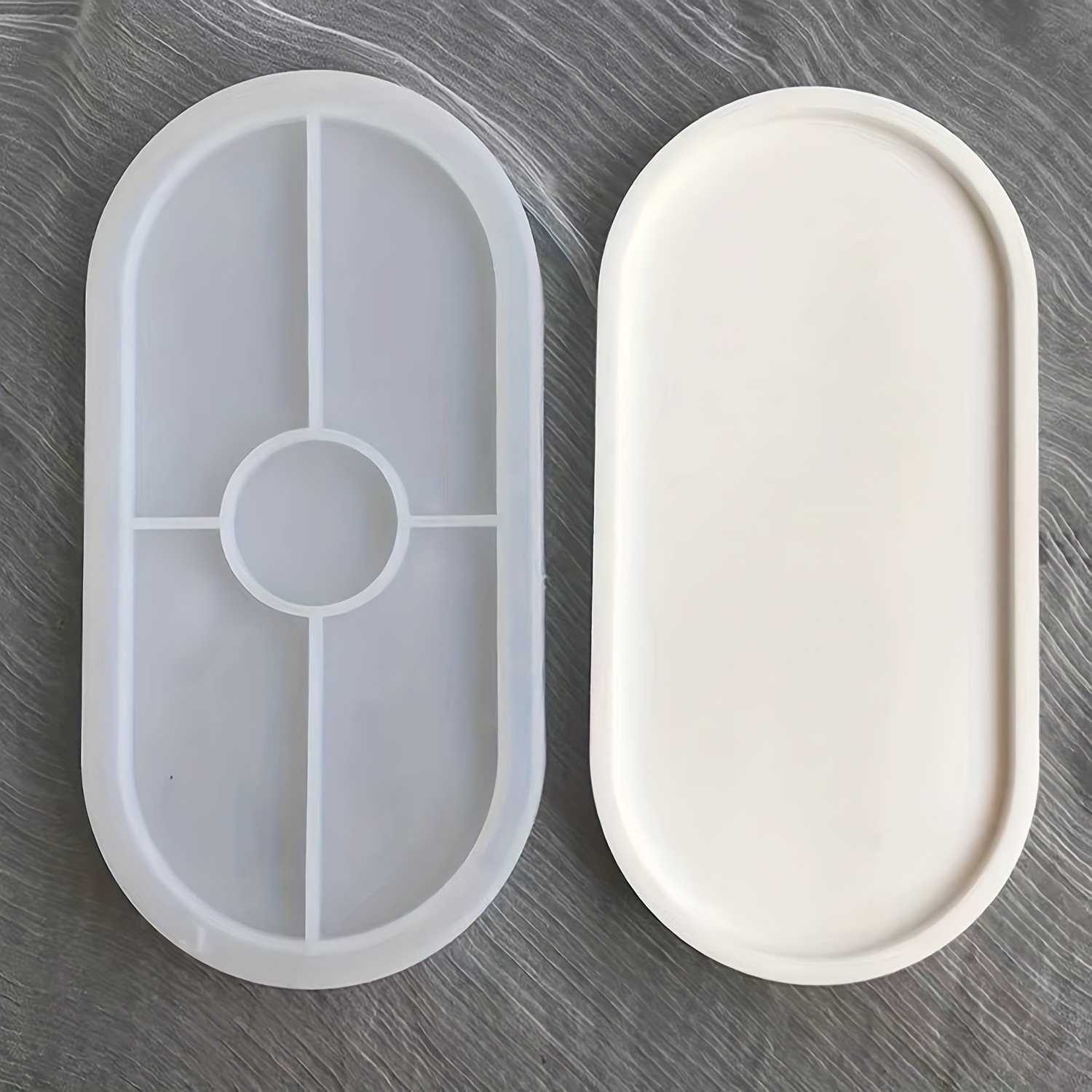 1 st Ovale Coaster Epoxyhars K - Resin Art Tray recensie en prijs